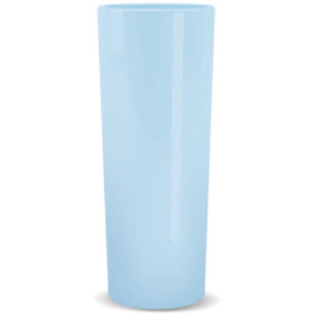 Copo LongDrink 350ml - Leitoso AZUL CIANO-BA0001-ACN