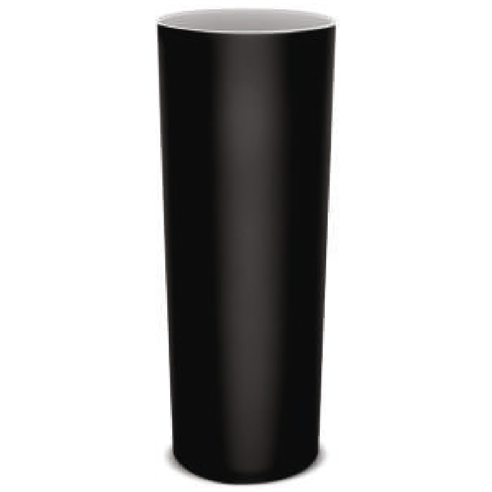 Copo LongDrink 350ml - Preto Fosco BRANCO-BA0008-BRA