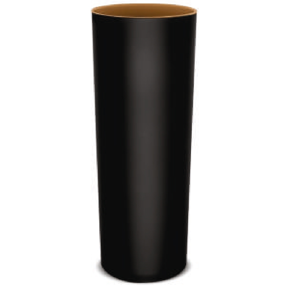 Copo LongDrink 350ml - Preto Fosco DOURADO-BA0008-DOU