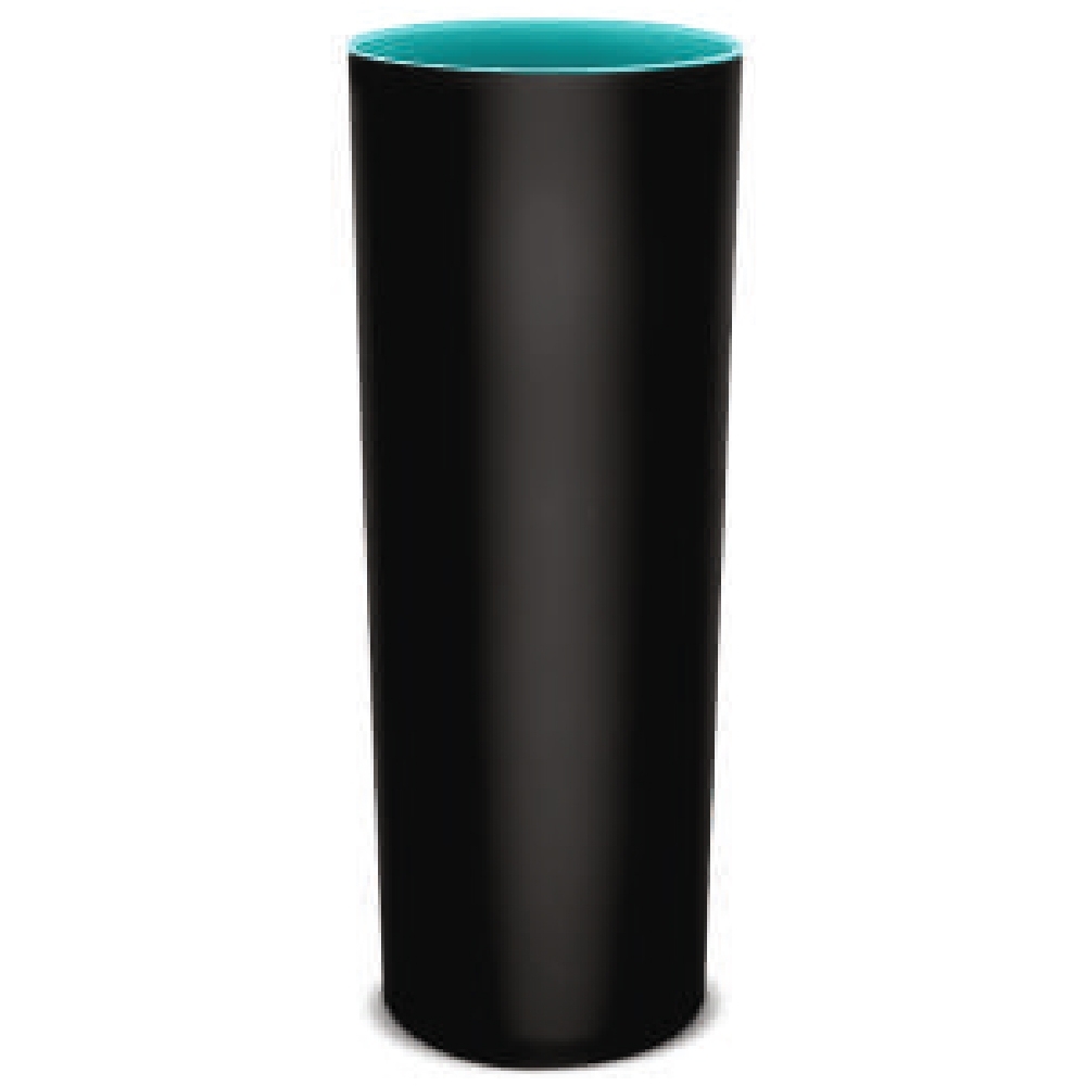 Copo LongDrink 350ml - Preto Fosco TURQUESA-BA0008-TUR